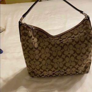 Coach Signature Celeste convertible hobo